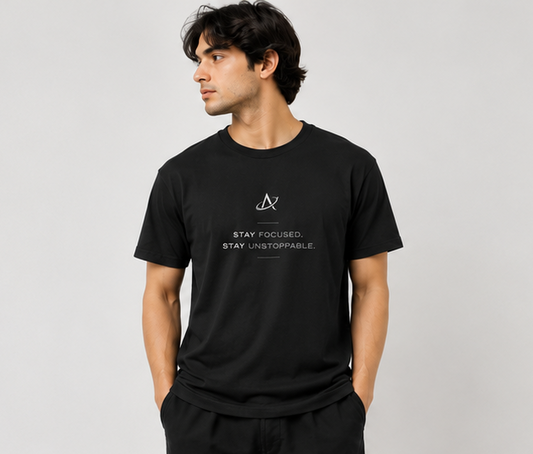ANVORYNTH Stay Focused Tee – Unstoppable Edition