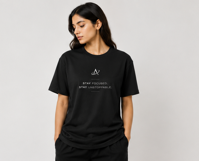 ANVORYNTH Stay Focused Tee – Unstoppable Edition